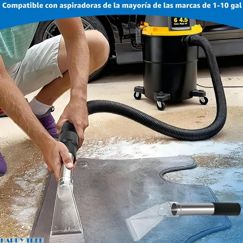 Vista 3 de Happy Tree Compra el accesorio de extractor de vacío, convierte la aspiradora húmeda y seca en un extractor, aspiradora de varilla de detalle