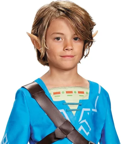 Vista 3 de Link Breath Of The Wild - Disfraz de lujo, azul, XL (14-16)
