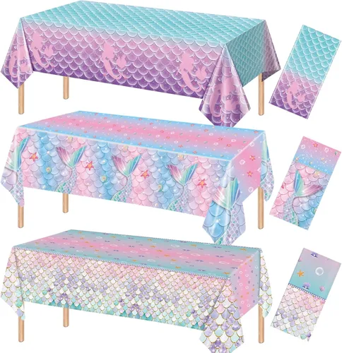 Vista 11 de 3 manteles de plástico desechables de 54 x 108 pulgadas, estampado de leopardo rojo y negro con labios rojos, manteles impermeables para cumpleaños
