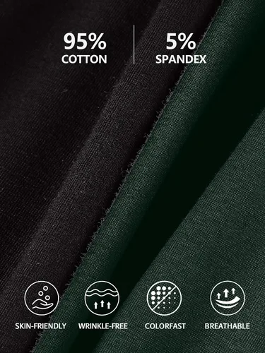 Vista 76 de Camisa Attraco de algodón, con tirantes estilo espagueti, con brasier incorporado, 2 paquetes, para mujer