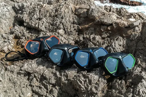 Vista 7 de Seac Raptor, máscara de bajo volumen para apnea y pesca submarina