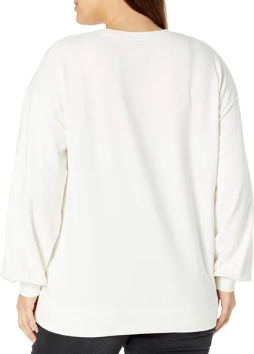 Vista 7 de The Drop Sudadera Kiko de gran tamaño con cuello redondo para mujer