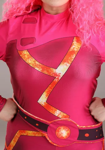 Vista 6 de Disfraz de lava para niña, uniforme de lavagirl para mujer