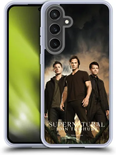 Vista 122 de Head Case Designs Supernatural Sam, Dean & Castiel Key Art - Funda de gel con licencia oficial [protección de grado militar] compatible con Google