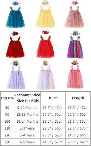Vista 7 de Vestido tutú de princesa para niñas pequeñas con diadema de flores vestidos de boda juego de traje de cumpleaños para sesión de fotos 1-5T