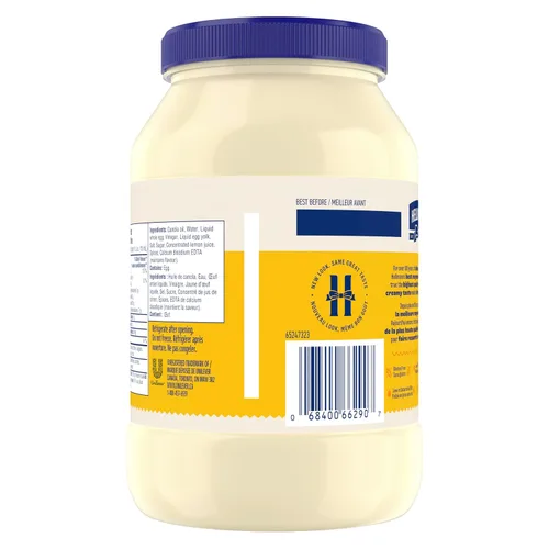 Vista 5 de Hellmanns Light 1/2 Mayonesa grasa 1.42 litros/1.5 cuartos (canadiense)