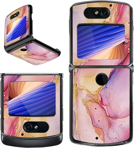 Vista 8 de Rossy Funda para Motorola RAZR 5G, para Moto RAZR 5G, funda delgada y ligera de policarbonato duro a prueba de golpes para Motorola Moto RAZR 5G