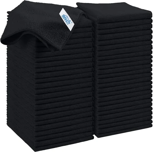 Vista 34 de HOMEXCEL Paño de limpieza de microfibra, toallas de microfibra de alta calidad para automóviles, sin pelusas, sin arañazos, altamente absorbente