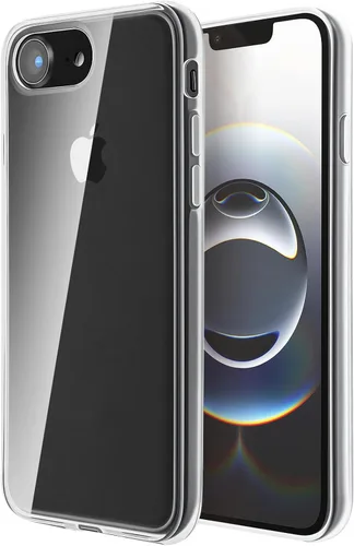Vista 25 de FanTEK Compatible con iPhone 7 Plus, iPhone 8 Plus de 5.5 pulgadas, fundas de teléfono TPU de cristal transparente suave