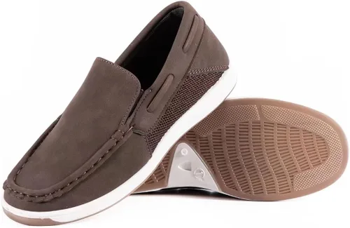 Vista 5 de CHERRY POPO Mocasines para niños, zapatos de barco casuales para niños, zapatos de vestir para niños