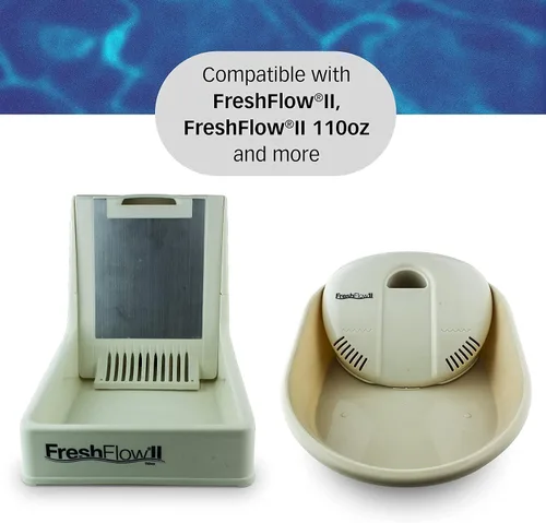 Vista 6 de PetStandard Filtros para fuentes de mascotas Petmate Fresh Flow (paquete de 12) Compatible con fuentes para mascotas Petmate Fresh Flow. Incluye