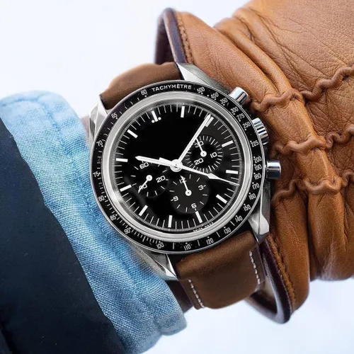 Vista 3 de Ritche - Correa de reloj de cuero de liberación rápida, 18, 19, 20, 21, 22, 23 y 24mm