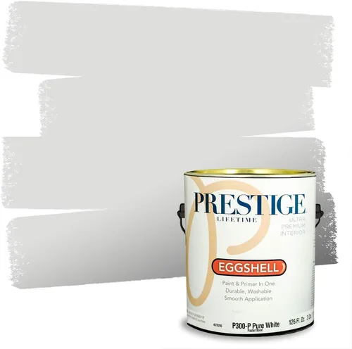 Vista 82 de Prestige Paints - 2 en 1, pintura base y pintura de exterior, P400-D-SW7053