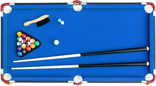 Vista 4 de RACK Leo - Mesa de billar plegable de 4 pies portátil y amigable para principiantes