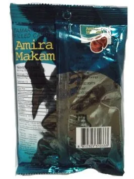 Vista 2 de Amira Makam Tamarind - Caramelos rellenos de tamarindo (4.52 oz)