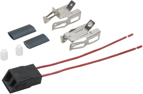 Vista 3 de Paquete de 2 receptáculos de quemador de gama ERR117 para estufa Whirlpool Kenmore Cocina Estufa Elemento Enchufe Bloque de receptáculo Bloque