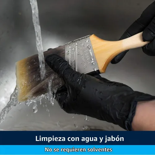 Vista 7 de TotalBoat Halcyon - Barniz marino a base de agua Acabado de poliuretano para madera de secado rápido para barcos, muebles de exterior y Clear Gloss