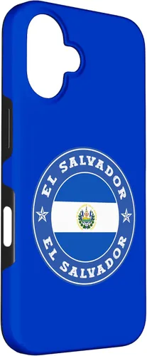 Vista 3 de Funda para iPhone 16 El Salvador Bandera Salvadoreña El Salvador Pride