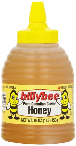 Vista 3 de Billy Bee Miel de trébol canadiense puro, 12 oz
