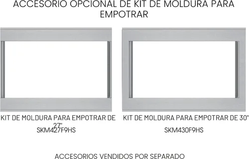 Vista 7 de SHARP Horno microondas para encimera con plato giratorio extraíble de 16.5 pulgadas, 1200 vatios, 2.2 pies cúbicos, acero inoxidable Acero
