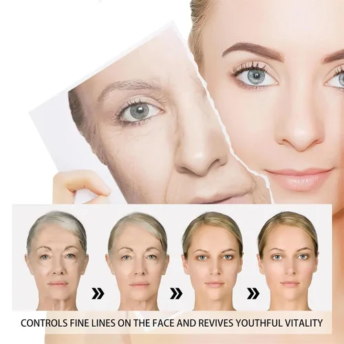 Vista 2 de Grospe Crema facial de cúrcuma, crema reparadora facial antienvejecimiento, crema hidratante facial de cúrcuma para manchas oscuras, arrugas