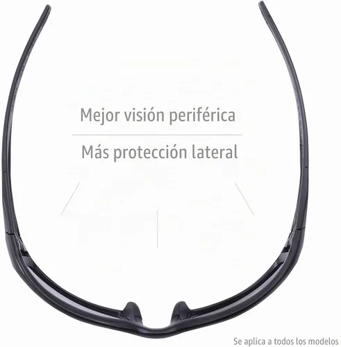 Vista 3 de Honeywell Uvex Hypershock - Lentes de seguridad, marco marrón con lente SCT-Reflect 50 y revestimiento duro antiarañazos (S2963)