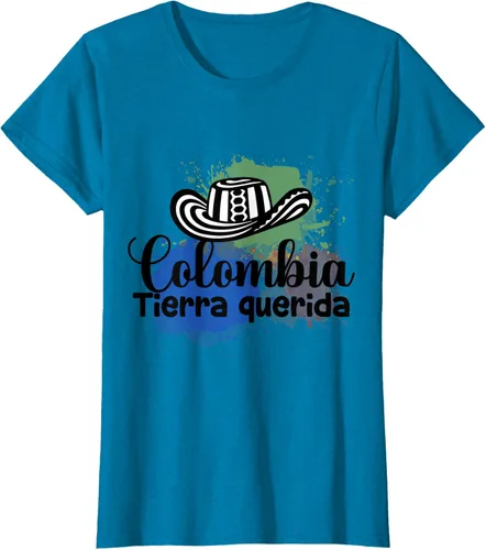 Vista 53 de Camiseta del Orgullo de Colombia y Jerga de los Reales Colombianos