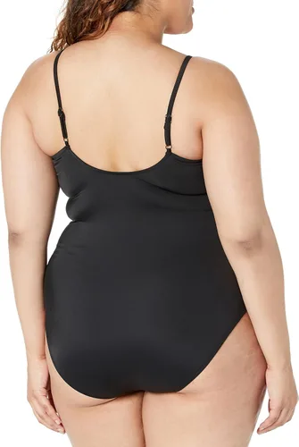 Vista 6 de Tienda Essentials Bañador de una pieza con tirantes finos para mujer