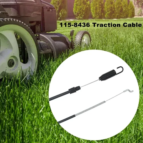 Vista 3 de Cable de tracción 115-8436 para Toro 20330 20330C 20331 20331C 20350 20351 Reciclador de 22 pulgadas autopropulsado cortacésped 115-8436 Tracción