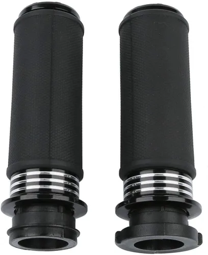 Vista 9 de TCT-MOTORPARTS Agarraderas eléctricas de 1 pulgada para manillar Harley Touring
