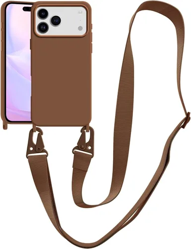 Vista 81 de Funda compatible con iPhone 8 Plus, iPhone 7 Plus/6 Plus/6S Plus con cordón, funda cruzada para iPhone con correa ajustable de silicona para iPhone