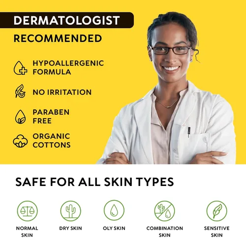 Vista 5 de Almohadillas limpiadoras de ácido kójico de cúrcuma para la cara, esponjas exfoliantes con vitamina C y limón, lavado facial espumoso para una piel