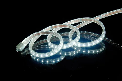 Vista 13 de CBConcept Listado UL, 20 pies, súper brillante, 5400 lúmenes, blanco cálido de 3000 K, regulable, tira de luz LED plana flexible de 110-120 V CA