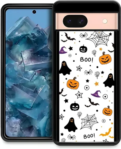 Vista 19 de Funda compatible con Google Pixel 4A 5G, Nochebuena, Google Pixel 4A 5G, delgada, suave, a prueba de golpes, TPU para mujeres y niñas, niños, funda