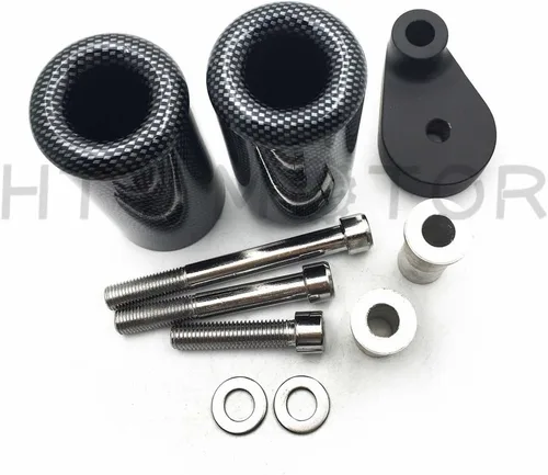 Vista 4 de MT219-045-CN No Cut Frame Slider Crash Protector Compatible con 2008 2009 Yzf R6 Yzf-R6 Yzfr6 Cn