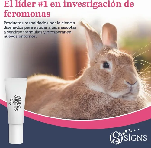 Vista 6 de SIGNS SecureBunny Adventure, crema de feromonas a base de agua para controlar el estrés al aire libre, ayuda a aliviar cualquier sensación