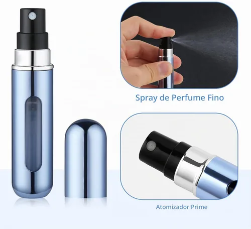 Vista 3 de 4PCS botella de perfume de viaje recargable, mini atomizadores