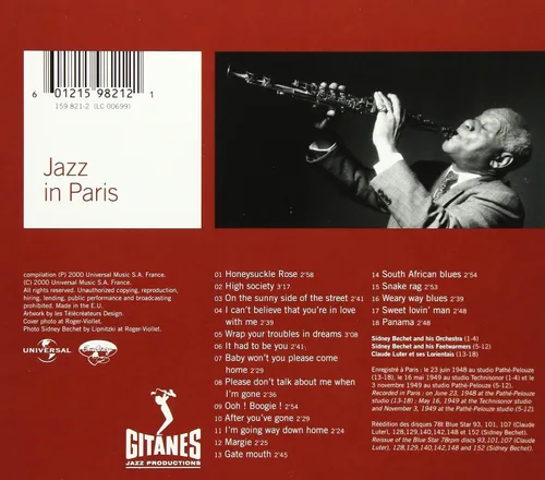 Vista 2 de Sidney Bechet & Claude Luter