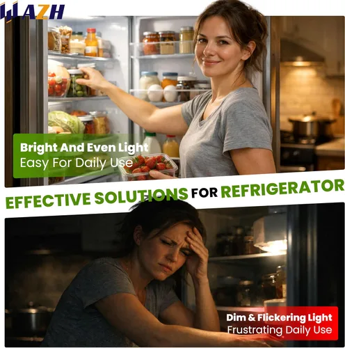 Vista 3 de Reemplazo de luz del módulo LED para refrigerador Whirlpool WRX735SDBH02 WRX735SDBM04 WRX735SDHB00 WRX735SDHV00 WRX735SDHW00 WRX735SDHZ00