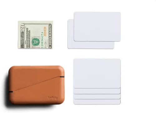 Vista 5 de Bellroy Funda Flip Segunda Edición - (Estuche para tarjetas, billetera rígida), Terracotta, Talla única, Estuche para tarjetas, billetera rígida