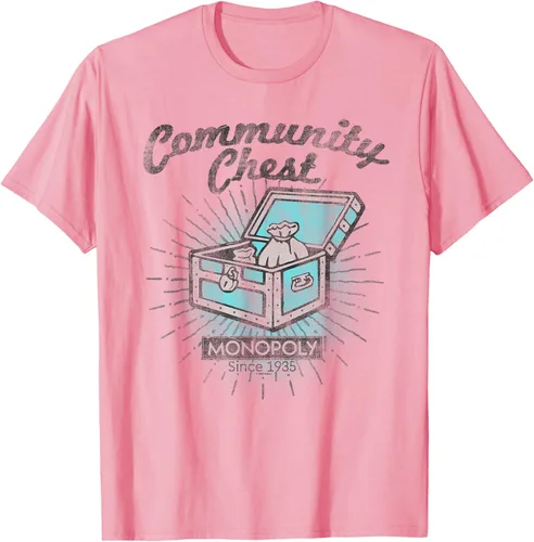 Vista 22 de Monopoly Camiseta Community Chest, gris, S Gris Oscuro
