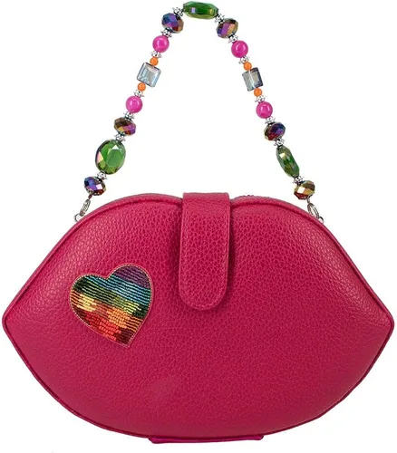Vista 3 de Mary Frances Mary Frances Rainbow Kisses - Bolso de mano con asa superior multicolor talla única de EE UU Multi