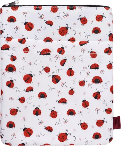 Vista 35 de Funda de libro para los amantes de los libros, protector de libros, fundas de libro para libros de tapa blanda, tela lavable, fundas de libro