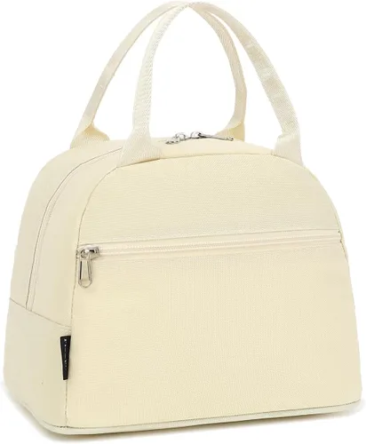 Vista 20 de Bolsa de almuerzo aislada FlowFly - Bolsa de asas organizadora para mujeres/hombres, Alpaca