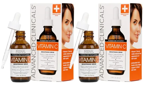 Vista 35 de Advanced Clinicals - Suero exfoliante con ácido glicólico al 10% para la cara + ácido láctico Exfoliante facial AHA + suero de ácido salicílico