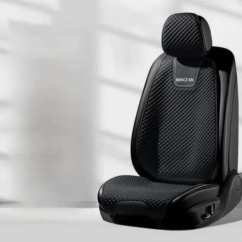Vista 13 de Funda de asiento delantero para MAZDA2, MAZDA3, MAZDA6, Mazda Tribute, transpirable, cómodos protectores de asiento de 2 asientos (tipo 1 negro)