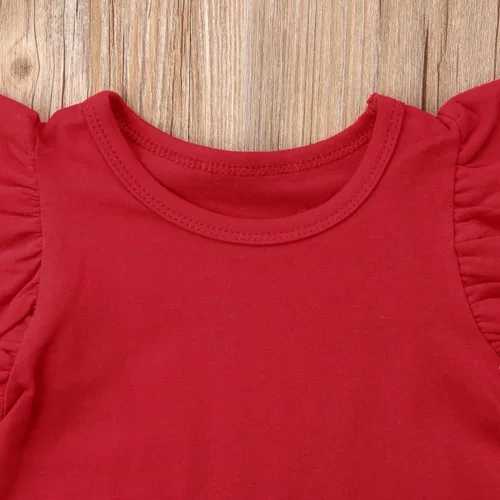 Vista 11 de Mubineo - Camiseta de manga corta para bebé, algodón, diseño liso