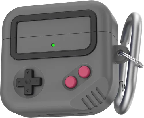 Vista 12 de TRONWIN Funda de silicona para Airpods Pro 2 con diseño de máquina de juego, funda protectora para Airpods Pro 2022
