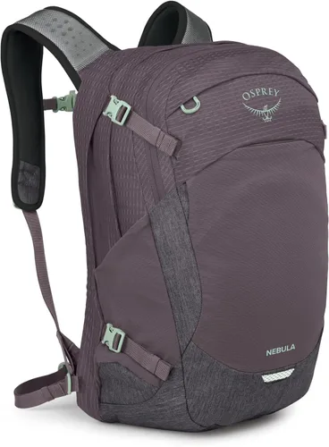Vista 7 de Osprey Mochila de Viajero Nebula, Atlas Blue/Heather bolso diario, paquete del campus, portátil llevar, color azul