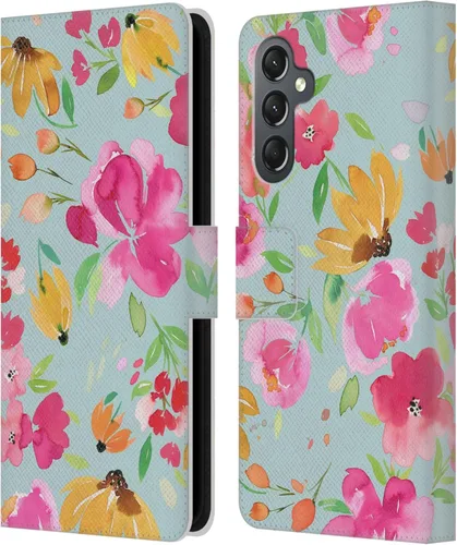 Vista 28 de Head Case Designs Officially Licensed Ninola Butterfly Nature Spring Floral Leather Wallet Case Compatible with Samsung Galaxy A07 4G